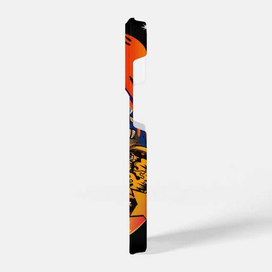 Coque Pour iPhone 14 Plus Exploser le vaisseau spatial (Côté gauche)