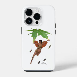 Coque Pour iPhone 14 Plus Fée Cute Avec Ailes Brown Téléphone Portable