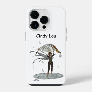 Coque Pour iPhone 14 Plus Fée De Pluie Garçon Avec Boîtier De Téléphone Cell