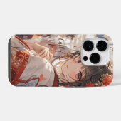 Coque Pour iPhone 14 Plus fille papillon  (Verso Horizontal)