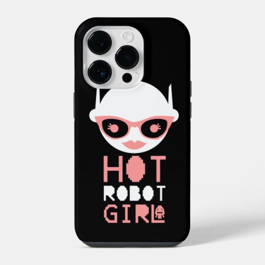 Coque Pour iPhone 14 Plus Fille robot chaude (Verso)