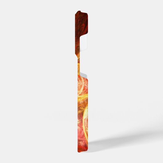 Coque Pour iPhone 14 Plus Firestorm Art Abstrait (Côté gauche)
