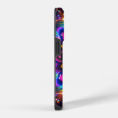Coque Pour iPhone 14 Plus Fleur Abstraite (Côté droit)