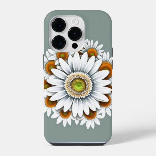 Coque Pour iPhone 14 Plus Fleur de marguerite (Verso)