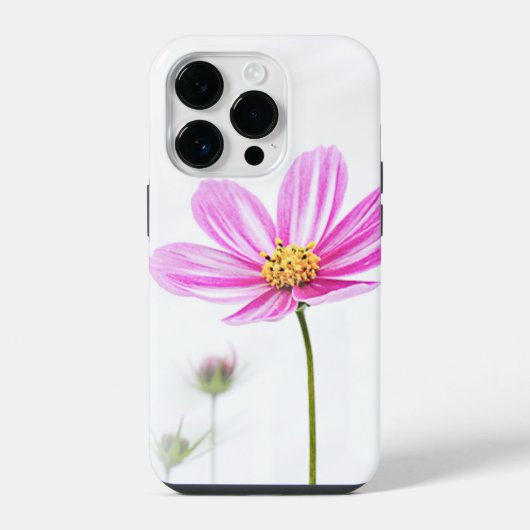 Coque Pour iPhone 14 Plus Fleur sauvage rose (Verso)