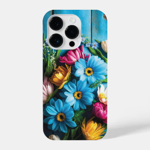 Coque Pour iPhone 14 Plus Fleurs colorées