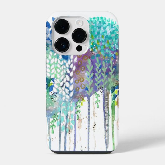 Coque Pour iPhone 14 Plus Fleurs de goutte (Verso)