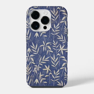 Coque Pour iPhone 14 Plus Fleurs et feuilles japonaises vintage stressées