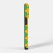 Coque Pour iPhone 14 Plus Fleurs Orange Clair (Côté droit)