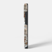 Coque Pour iPhone 14 Plus Floral brodé à l'automne avec devis (Côté gauche)