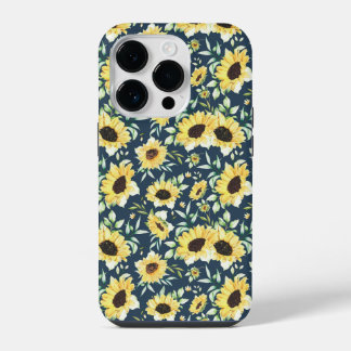 Coque Pour iPhone 14 Plus Floral sunflower case for iphone 14 pro