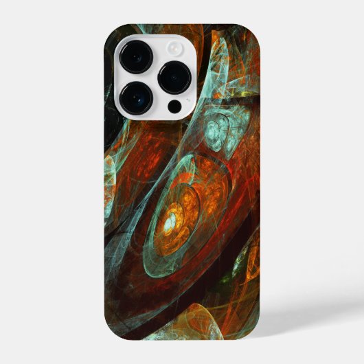 Coque Pour iPhone 14 Plus Fractionner l'art Abstrait (Verso)