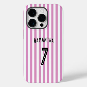 Coque Pour iPhone 14 Plus Garçon de football personnalisé joueur et numéro