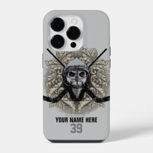 Coque Pour iPhone 14 Plus Gardien de but de hockey infernal