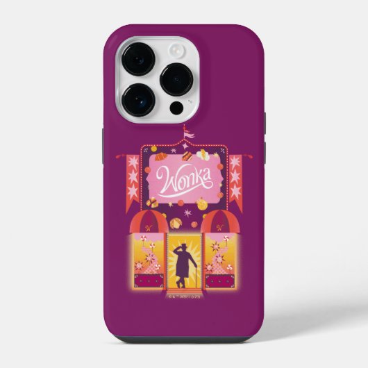 Coque Pour iPhone 14 Plus Graphique de la boutique Wonka Candy (Verso)