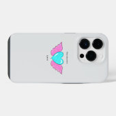 Coque Pour iPhone 14 Plus Gris (Verso Horizontal)