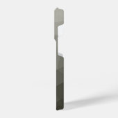 Coque Pour iPhone 14 Plus Gris brun clair dégradé de l'armée maille géométri (Côté gauche)