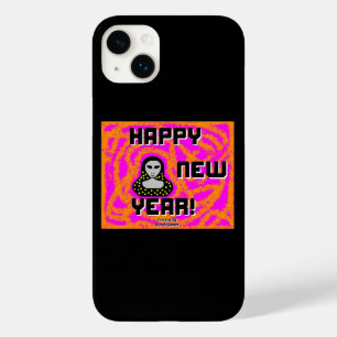 Coque Pour iPhone 14 Plus Gris Nouvel An souhaite Apple iPhone 14 Plus Coque