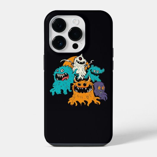 Coque Pour iPhone 14 Plus Halloween/Monster/octobre/automne (Verso)