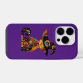 Coque Pour iPhone 14 Plus Halloween/mystique/chat/chute (Verso Horizontal)