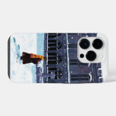 Coque Pour iPhone 14 Plus HARRY POTTER ™ & Hedwig dans la cour de HOGWARTS ™ (Verso Horizontal)