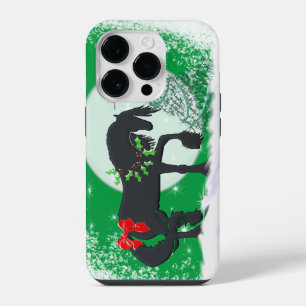 Coque Pour iPhone 14 Plus Heart Horses VI (Arbre de Noël)