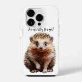 Coque Pour iPhone 14 Plus Hérisson (Verso)