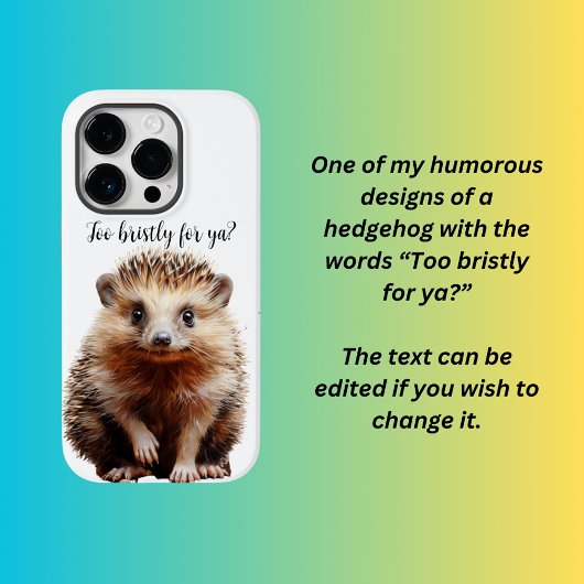Coque Pour iPhone 14 Plus Hérisson