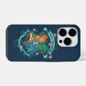 Coque Pour iPhone 14 Plus HOGWARTS™ Floral Crest (Verso Horizontal)
