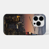 Coque Pour iPhone 14 Plus Horizon de New York City (Verso Horizontal)