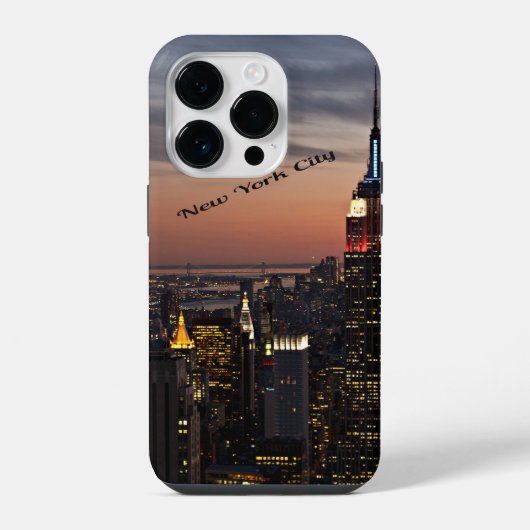 Coque Pour iPhone 14 Plus Horizon de New York City (Verso)