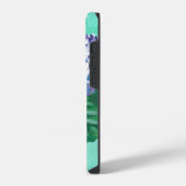 Coque Pour iPhone 14 Plus Hydrangées dans Peacock Vase (Côté gauche)