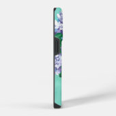 Coque Pour iPhone 14 Plus Hydrangées dans Peacock Vase (Côté droit)