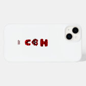 Coque Pour iPhone 14 Plus I Fuzzy U Apple iPhone 14 Plus Coque (Verso (horizontal))