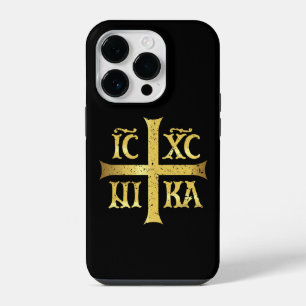 COQUE POUR iPhone 14 PLUS IC XC NIKA JÉSUS CHRIST CONQUIERT