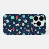 Coque Pour iPhone 14 Plus Illustration du Motif spatial (Verso Horizontal)