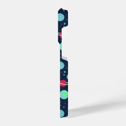 Coque Pour iPhone 14 Plus Illustration du Motif spatial (Côté gauche)