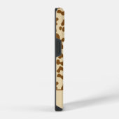 Coque Pour iPhone 14 Plus Impression d'animal de léopard guépard Nom cursif  (Côté droit)