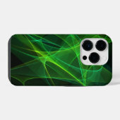Coque Pour iPhone 14 Plus iphone 14 abstraits coques noir vert pro (Verso Horizontal)