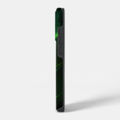 Coque Pour iPhone 14 Plus iphone 14 abstraits coques noir vert pro (Côté gauche)