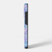 Coque Pour iPhone 14 Plus Iridescente Opal Glass Cabochons (Côté gauche)