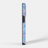 Coque Pour iPhone 14 Plus Iridescente Opal Glass Cabochons (Côté droit)