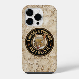 Coque Pour iPhone 14 Plus J'ai embrassé un écureuil - drôle de parodie