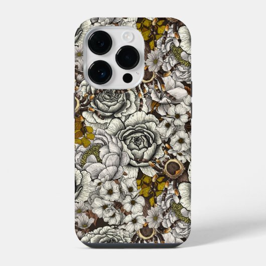 Coque Pour iPhone 14 Plus Jardin de tarentules 2 (Verso)