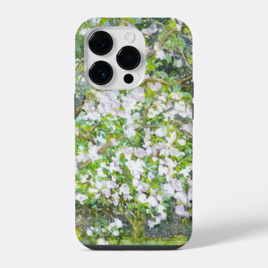 Coque Pour iPhone 14 Plus Jardin fleuri (Verso)