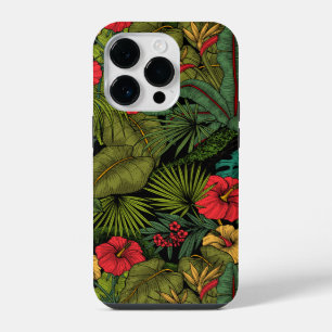 Coque Pour iPhone 14 Plus Jardin tropical