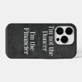Coque Pour iPhone 14 Plus Je ne suis pas la danseuse (Verso Horizontal)