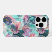 Coque Pour iPhone 14 Plus Jewel Tone Floral (Verso Horizontal)