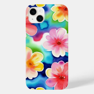 Coque Pour iPhone 14 Plus Joli Abstrait Flower Motif iPhone / coque ipad