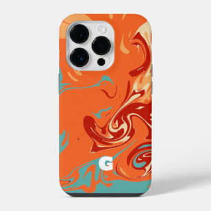 Coque Pour iPhone 14 Plus Joli Marbel Personnalisé